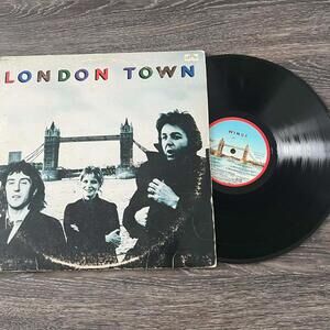 Paul McCartney and The Wings - London Town VG+++ Vinyl Record LP AJ12